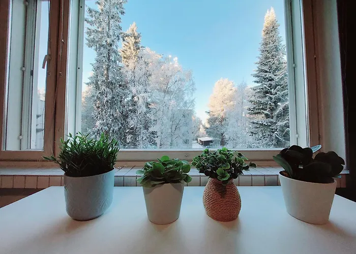 アパート Quiet - Easy Check-in, Free Parking & Wifi ロヴァニエミ